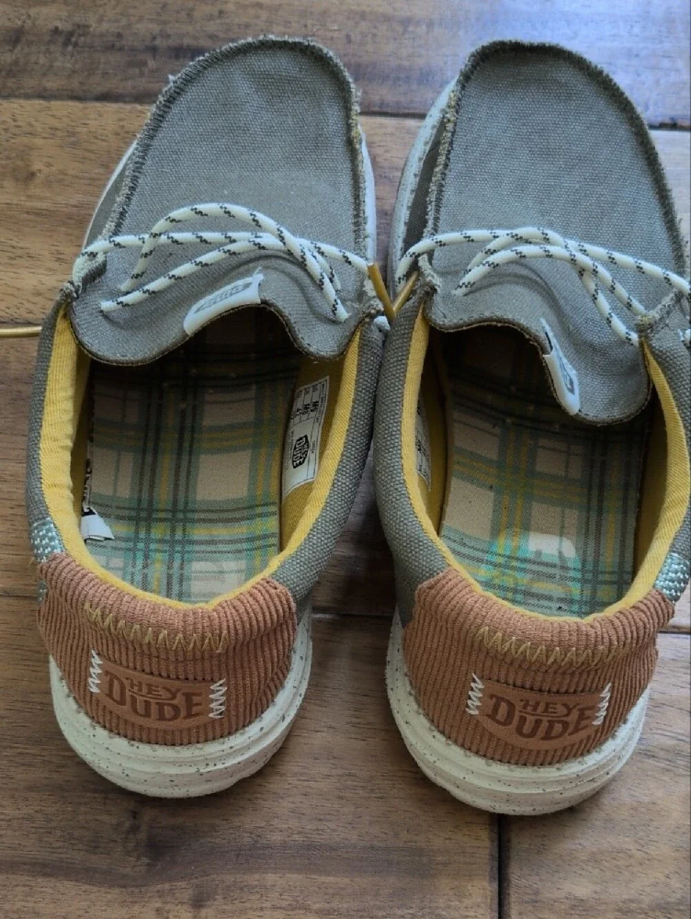 Hey Dude Wally Break Hey Day Logo Badge Slip-On Shoes